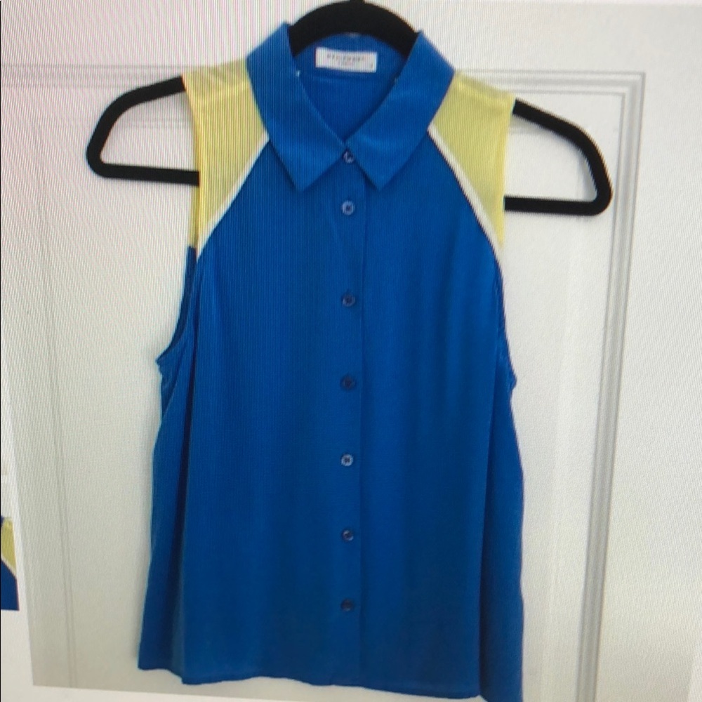 Equipment Femme Sleeveless Silk Top - S